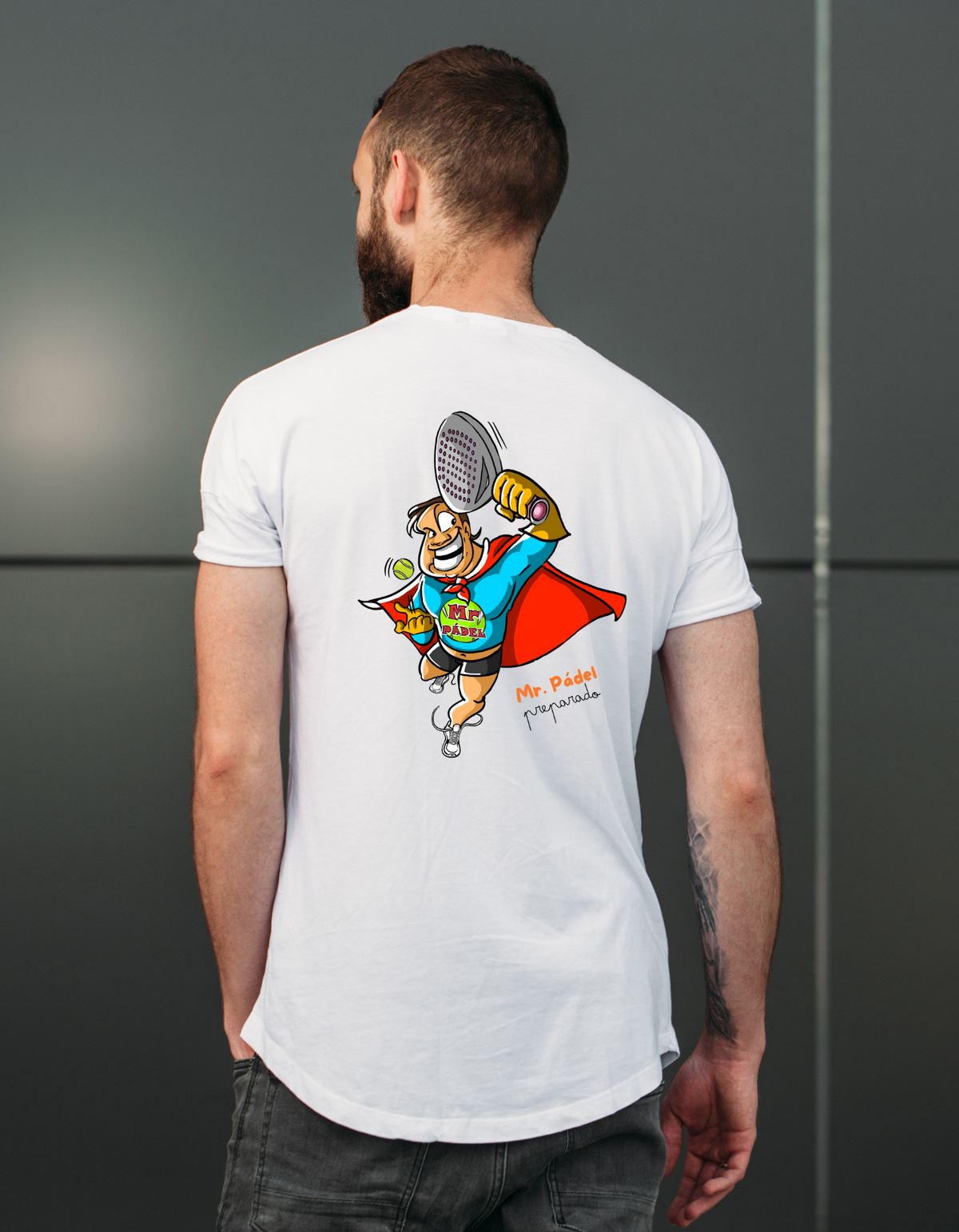Camiseta Hombre Mr. Pádel