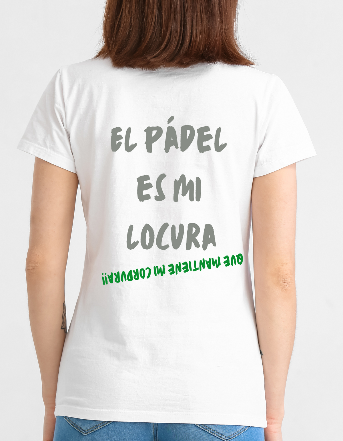 Camiseta Mujer El Pádel es mi locura