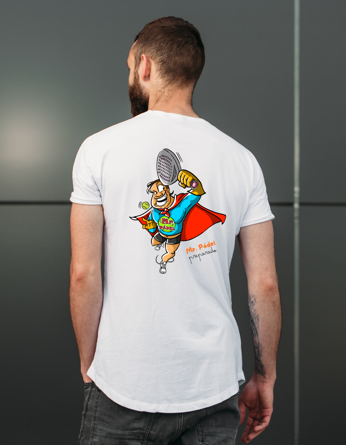 Camiseta Hombre Mr. Pádel